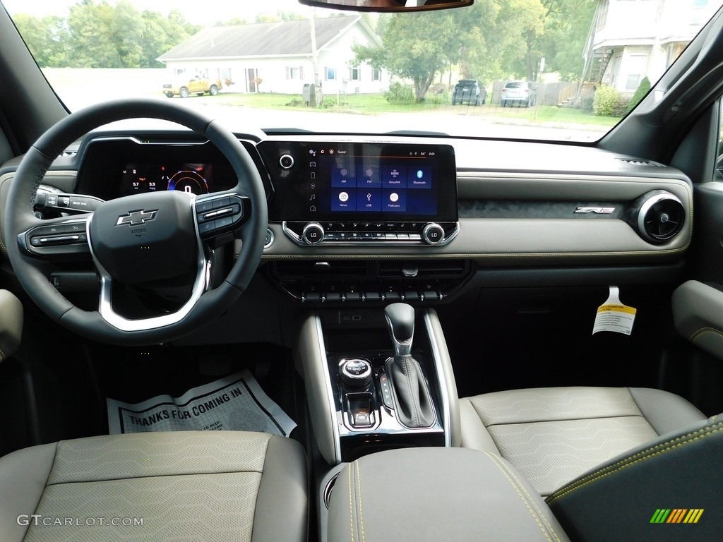 2023 Chevrolet Colorado ZR2 Crew Cab 4x4 Jet Black/Artemis Dashboard Photo #146500129