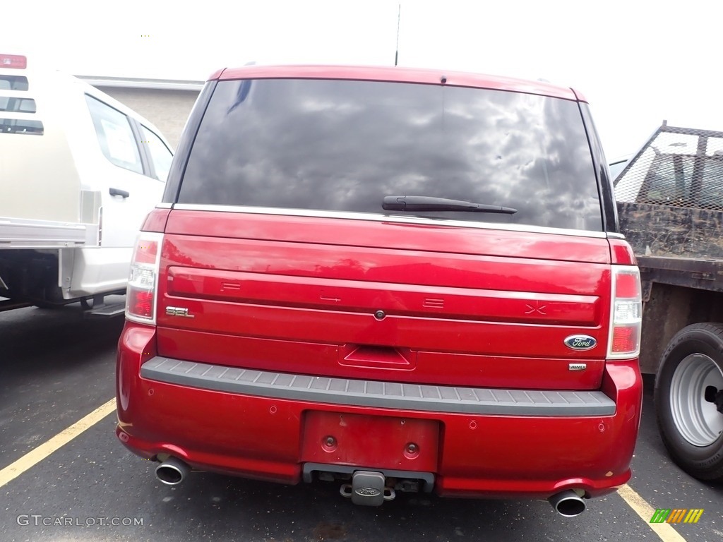 2019 Flex SEL AWD - Ruby Red / Charcoal Black photo #5