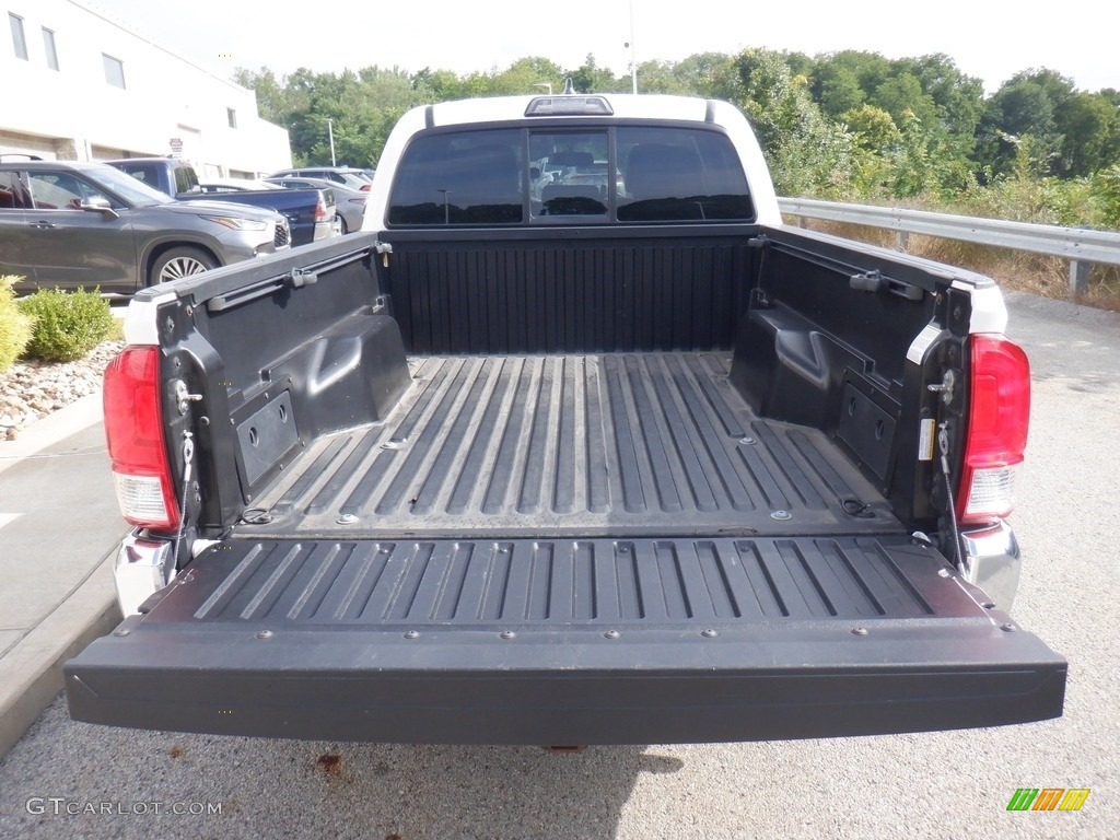 2017 Tacoma SR5 Double Cab 4x4 - Super White / Cement Gray photo #20