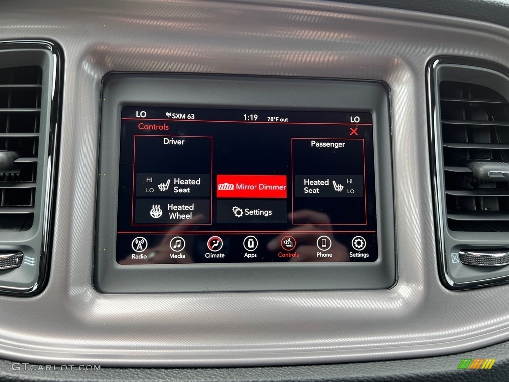 2023 Dodge Challenger SXT Blacktop Controls Photo #146500360