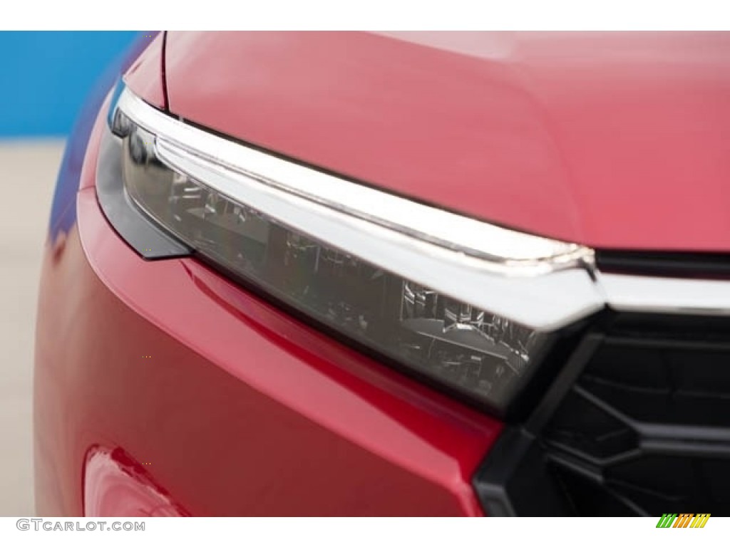 2024 CR-V LX AWD - Radiant Red Metallic / Gray photo #4