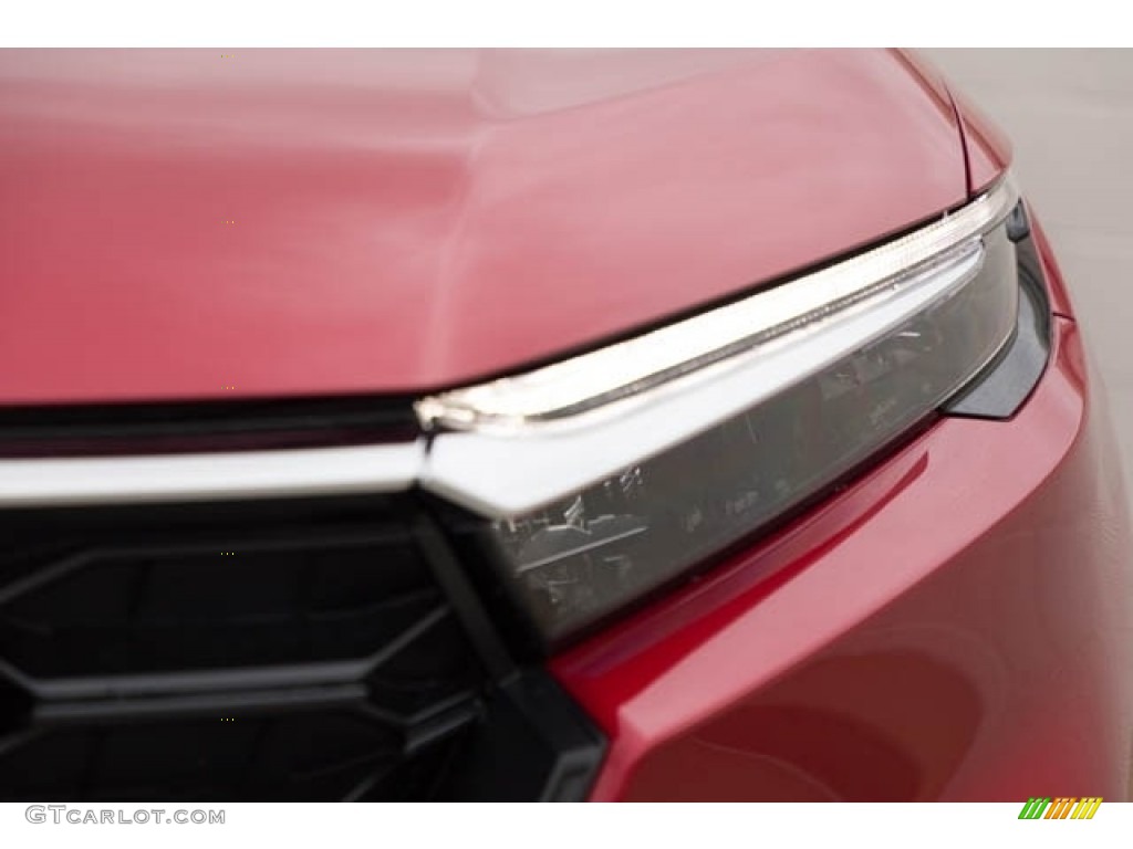 2024 CR-V LX AWD - Radiant Red Metallic / Gray photo #5