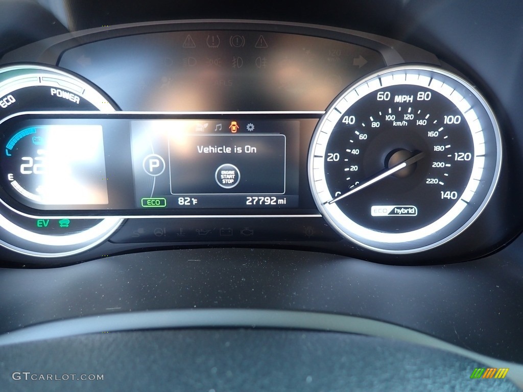 2017 Kia Niro EX Hybrid Gauges Photo #146500603