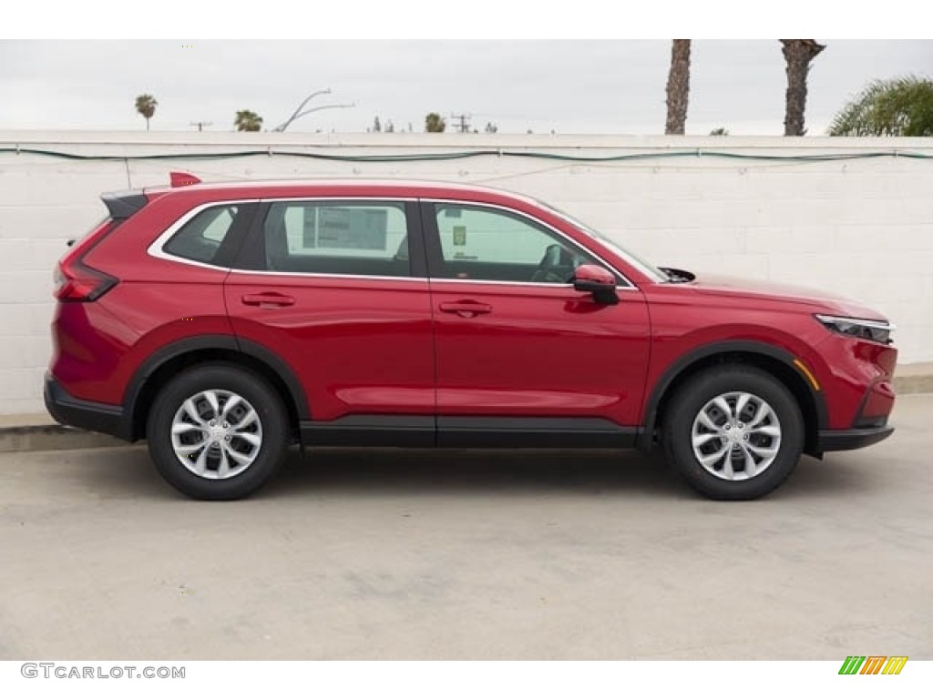 Radiant Red Metallic 2024 Honda CRV LX AWD Exterior Photo 146500615