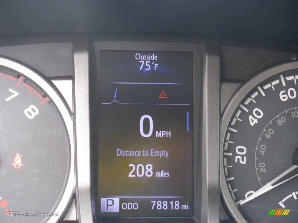 2017 Tacoma SR5 Double Cab 4x4 - Super White / Cement Gray photo #36