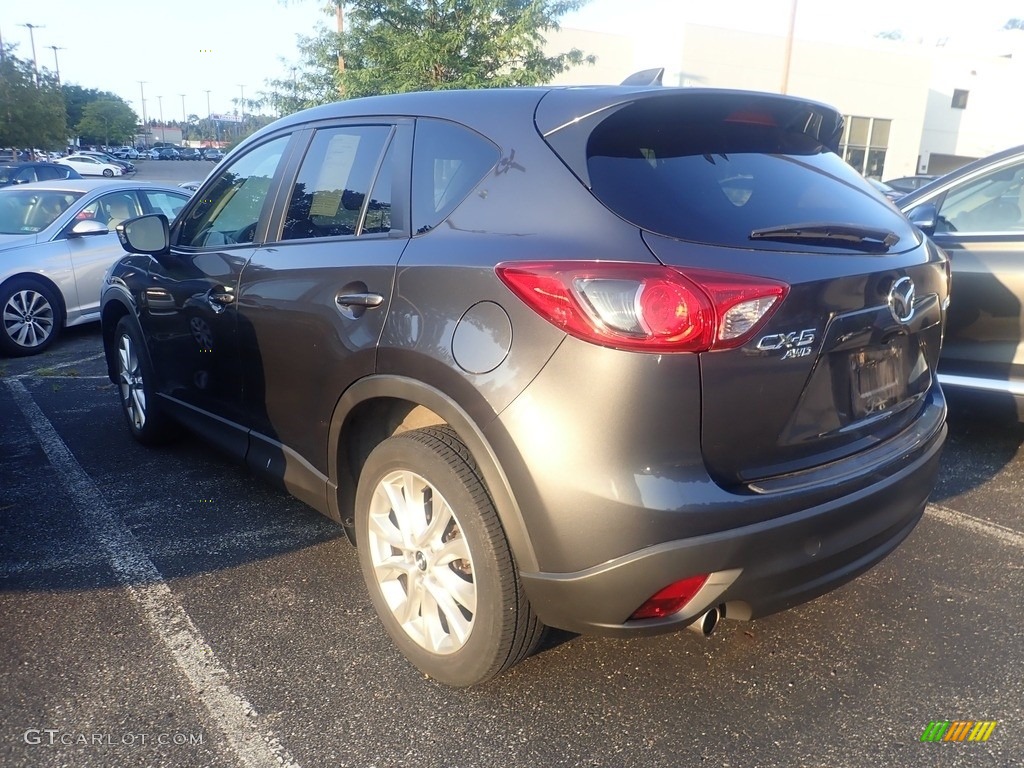 2014 CX-5 Grand Touring AWD - Meteor Gray Mica / Black photo #2
