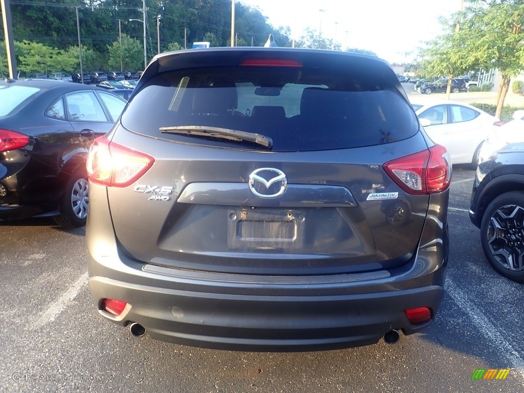 2014 CX-5 Grand Touring AWD - Meteor Gray Mica / Black photo #3