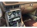 1983 Porsche 944 Cadbury Brown Interior Controls Photo