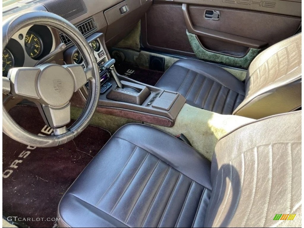 Cadbury Brown Interior 1983 Porsche 944 Standard 944 Model Photo #146500816