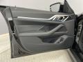 2024 BMW i4 Series Black Interior Door Panel Photo