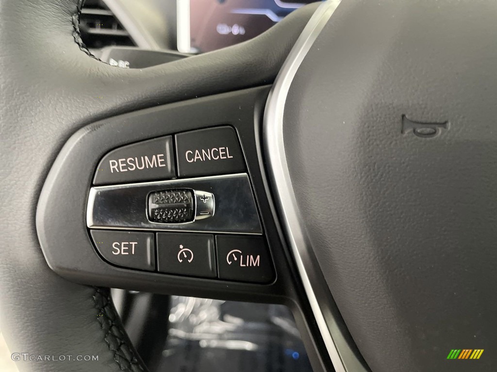2024 BMW i4 Series eDrive35 Gran Coupe Black Steering Wheel Photo #146501146