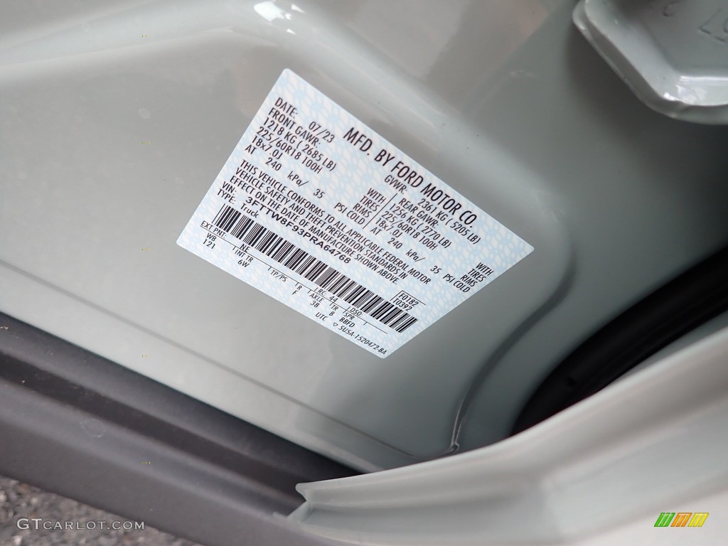 2023 Maverick Color Code NE for Cactus Gray Photo #146501179