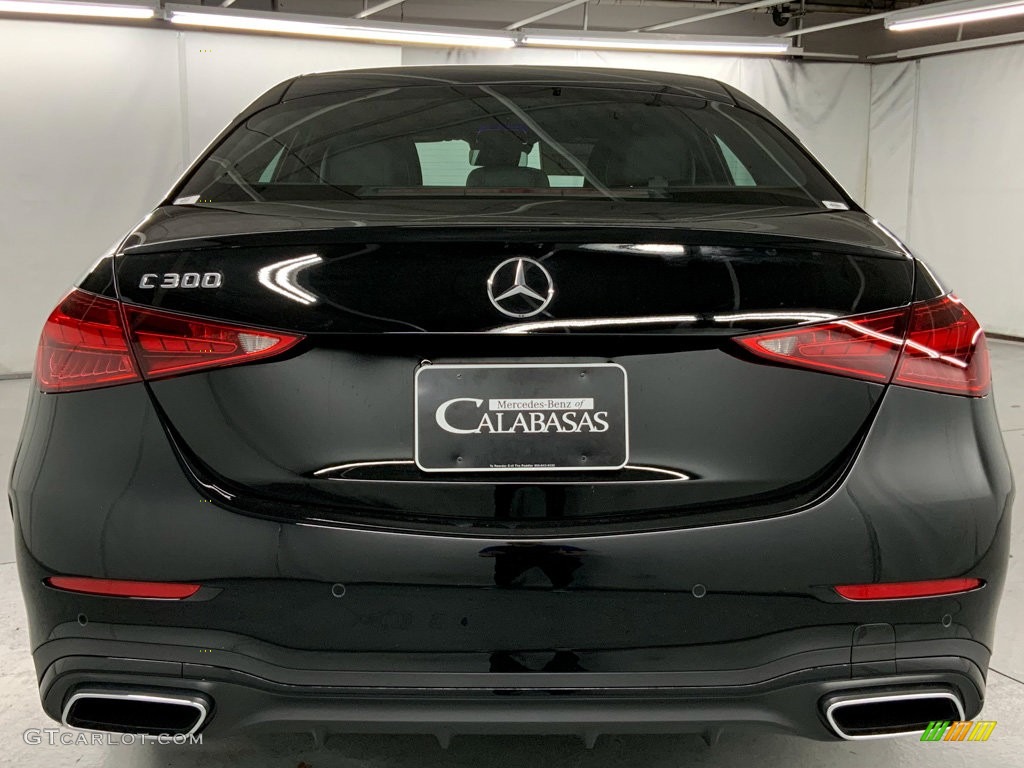 2023 C 300 Sedan - Black / Sienna Brown/Black photo #5