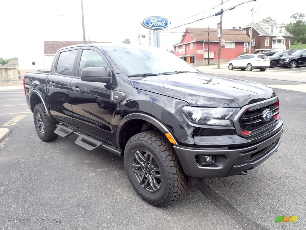 Shadow Black 2023 Ford Ranger Tremor SuperCrew 4x4 Exterior Photo #146501320