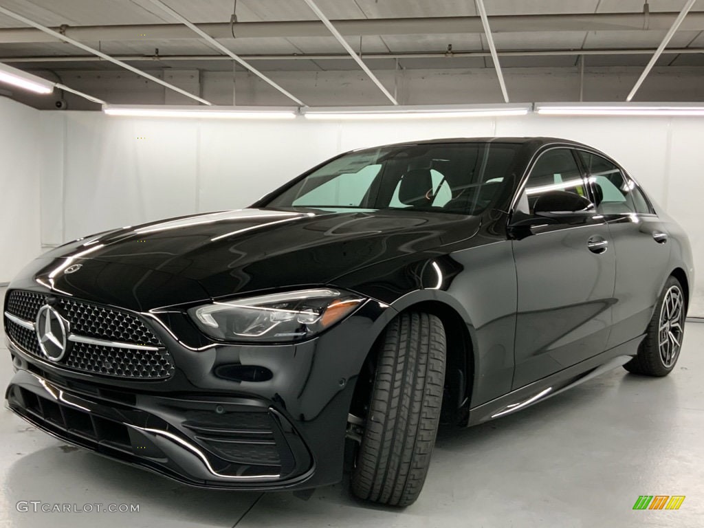 2023 C 300 Sedan - Black / Sienna Brown/Black photo #7