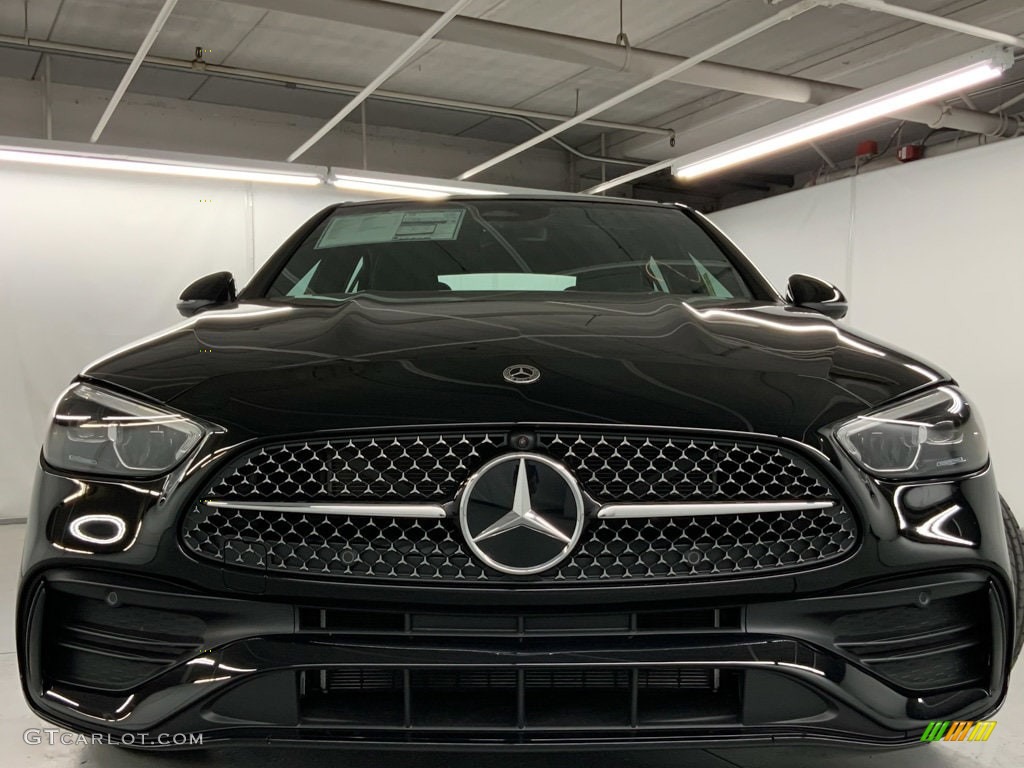 2023 C 300 Sedan - Black / Sienna Brown/Black photo #8