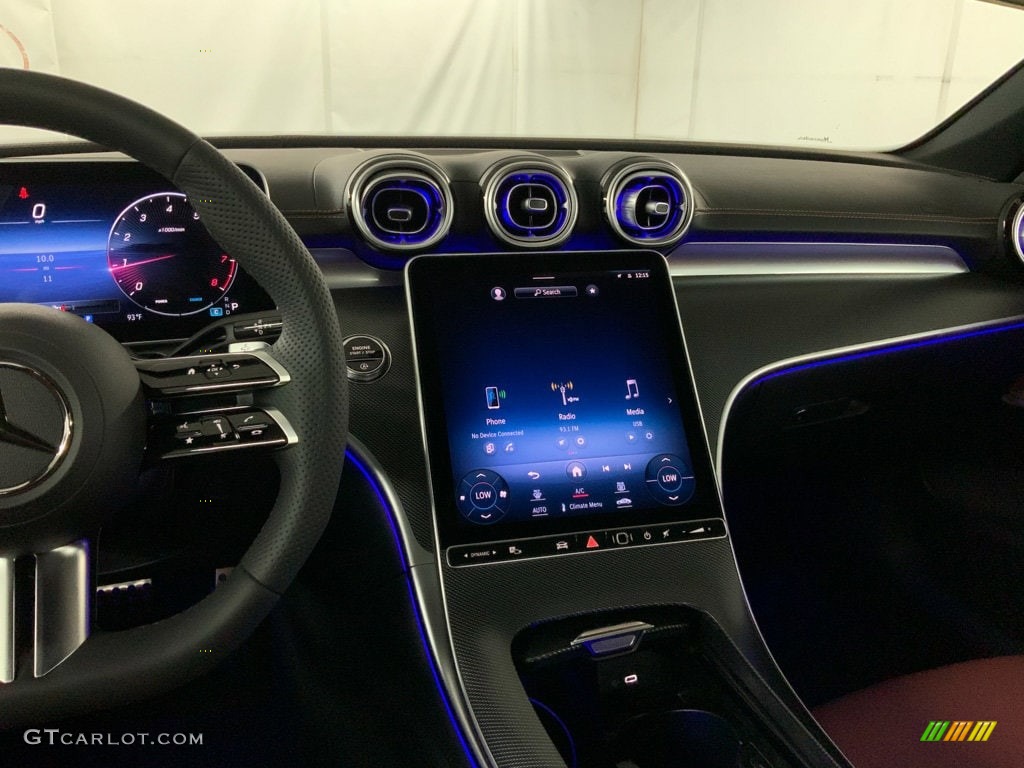 2023 C 300 Sedan - Black / Sienna Brown/Black photo #13