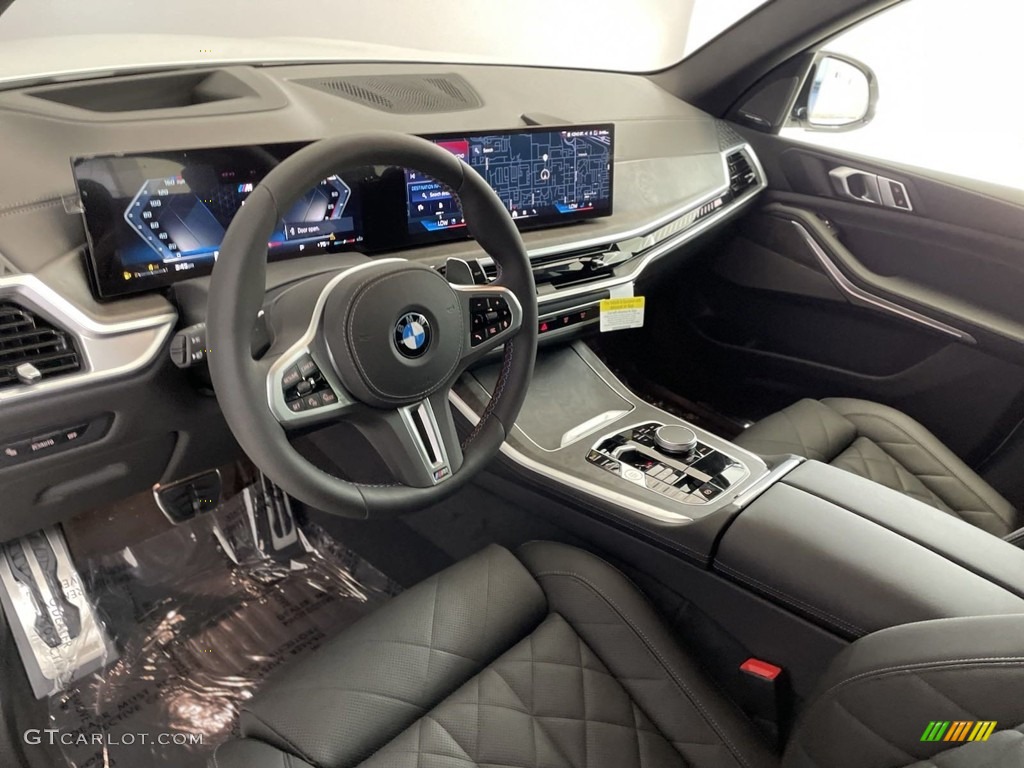 Black Interior 2024 BMW X5 M60i Photo #146501545