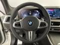 Black 2024 BMW X5 M60i Steering Wheel
