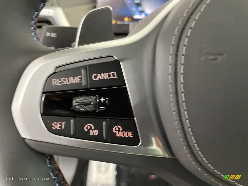 2024 BMW X5 M60i Black Steering Wheel Photo #146501629