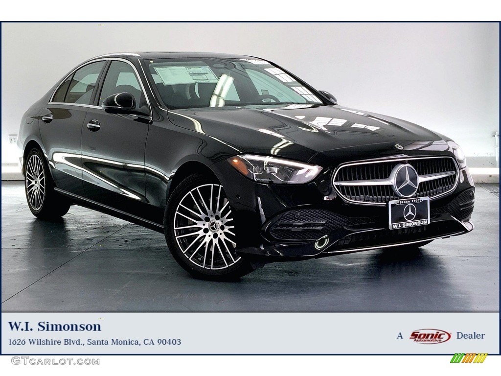 2023 C 300 Sedan - Black / Black photo #1