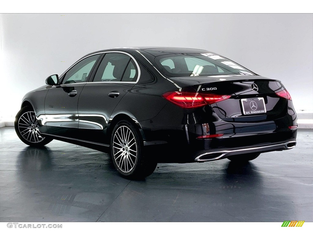 2023 C 300 Sedan - Black / Black photo #2