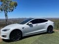 Pearl White Multi-Coat 2021 Tesla Model S Long Range AWD Exterior