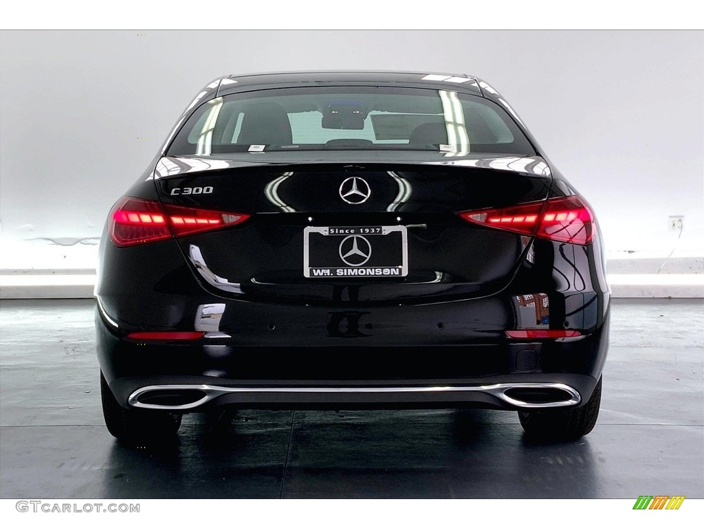 2023 C 300 Sedan - Black / Black photo #3