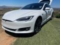 Pearl White Multi-Coat 2021 Tesla Model S Long Range AWD Exterior