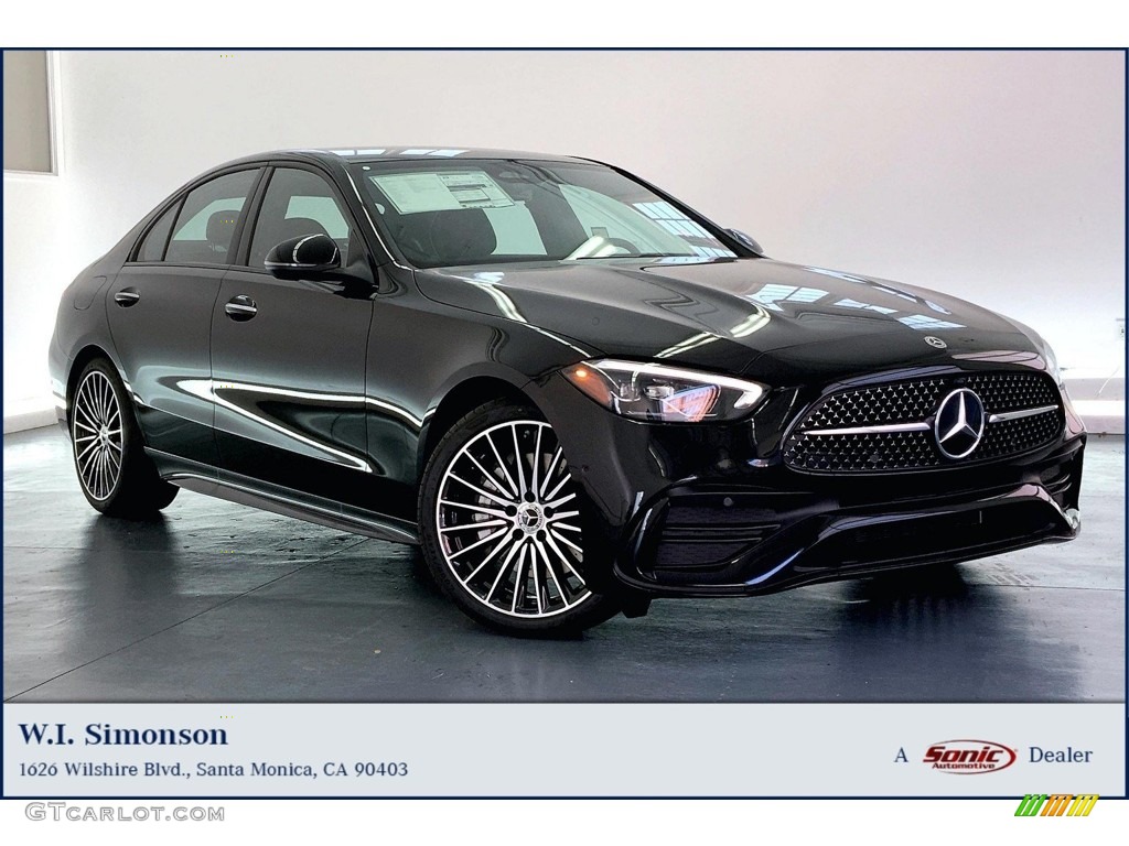 2023 C 300 Sedan - Black / Black photo #1