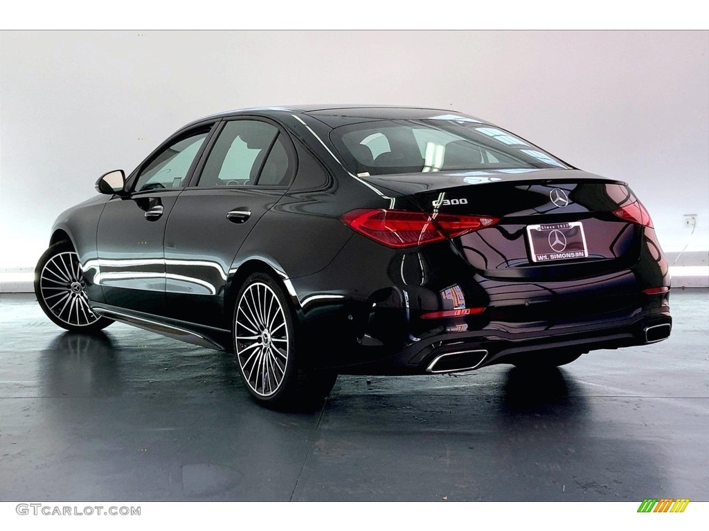 2023 C 300 Sedan - Black / Black photo #2