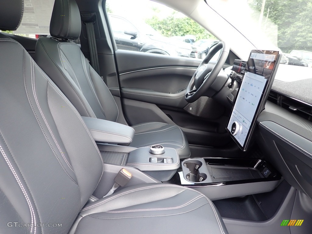Black Onyx Interior 2023 Ford Mustang Mach-E Premium Photo #146502076