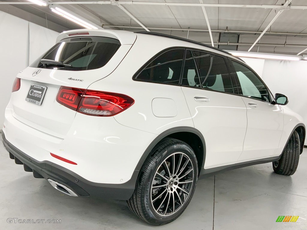 2021 GLC 300 4Matic - Polar White / Black photo #5