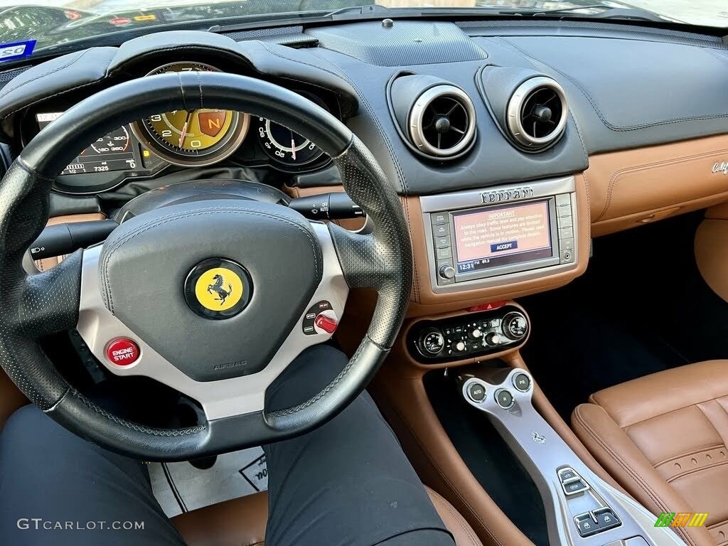 2012 Ferrari California Standard California Model Beige (Beige) Dashboard Photo #146502208