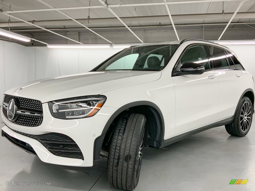 2021 GLC 300 4Matic - Polar White / Black photo #14