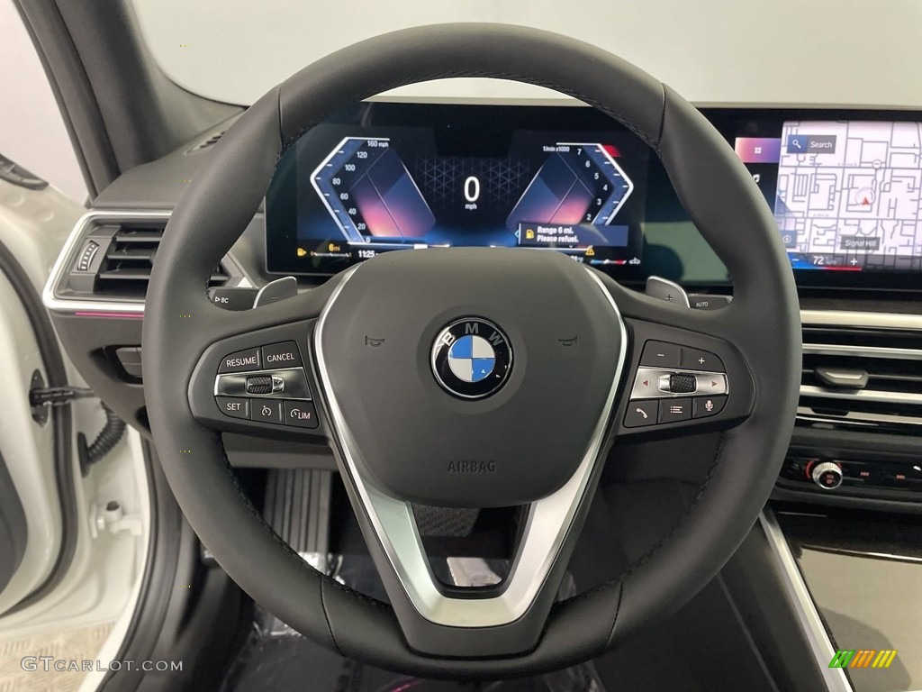 2023 3 Series 330i Sedan - Alpine White / Black photo #14