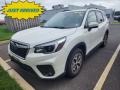 2021 Crystal White Pearl Subaru Forester 2.5i Premium  photo #1