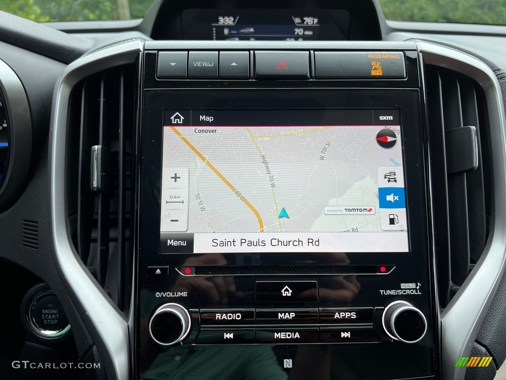 2020 Subaru Ascent Touring Navigation Photos