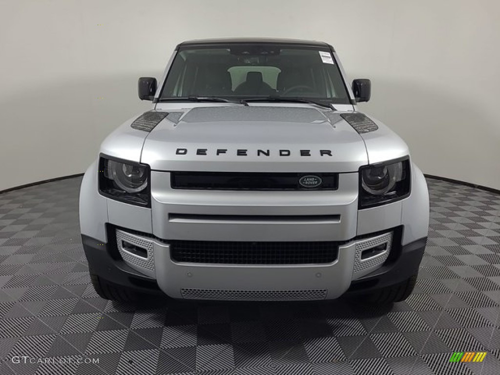 Hakuba Silver Metallic 2023 Land Rover Defender 130 SE Exterior Photo #146503390