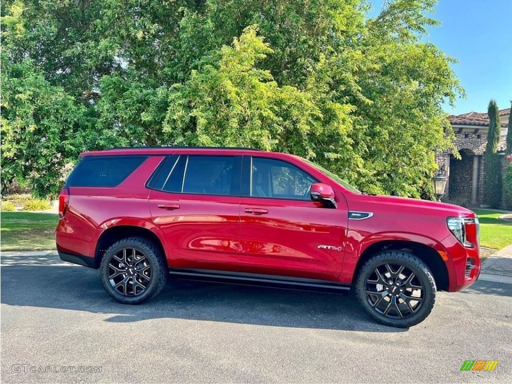 Volcanic Red Tintcoat 2023 GMC Yukon AT4 4WD Exterior Photo #146503780