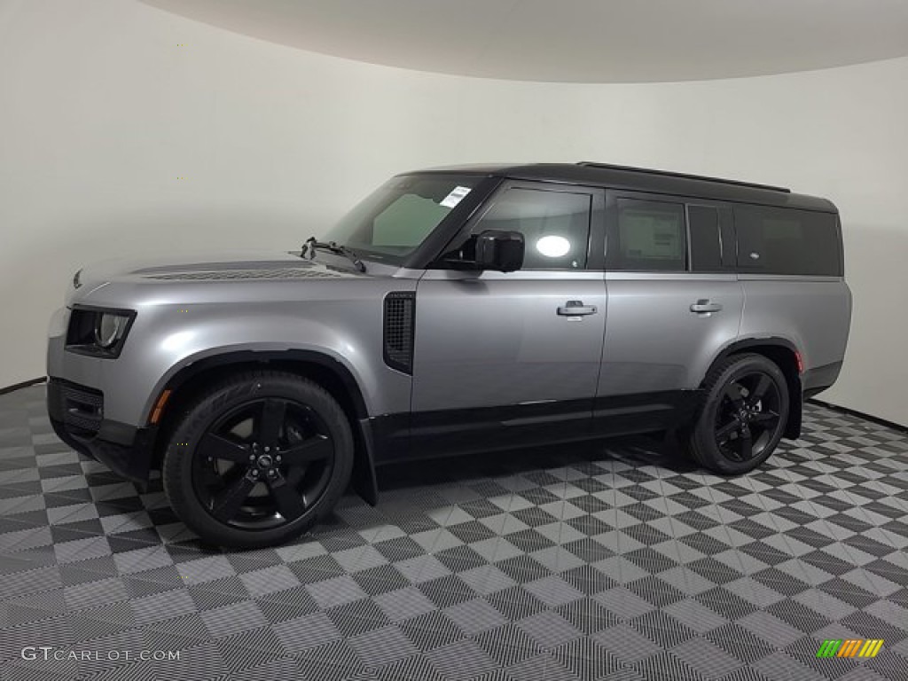 Eiger Gray Metallic 2023 Land Rover Defender 130 X-Dynamic SE Exterior Photo #146503828