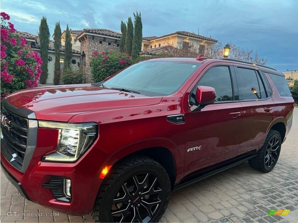 2023 Yukon AT4 4WD - Volcanic Red Tintcoat / Jet Black photo #12