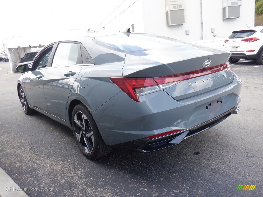 2023 Elantra Limited - Electric Shadow / Black photo #7