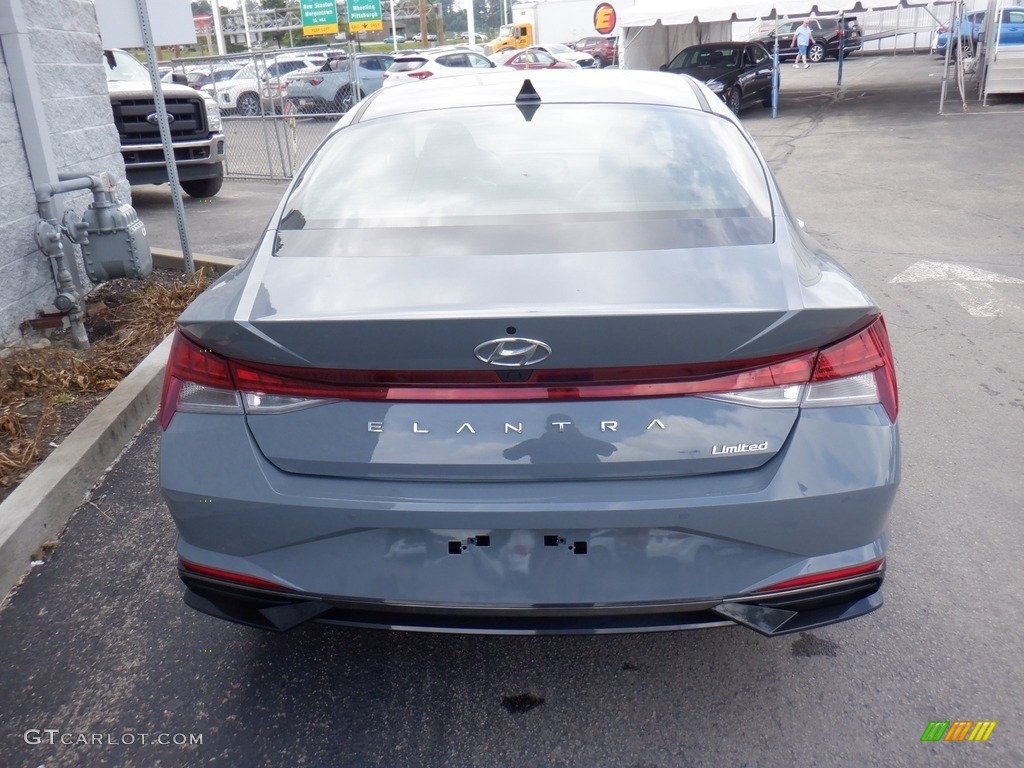 2023 Elantra Limited - Electric Shadow / Black photo #8