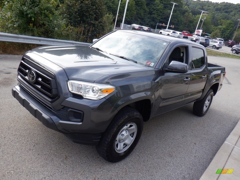 2020 Tacoma SR Double Cab 4x4 - Magnetic Gray Metallic / Cement photo #9