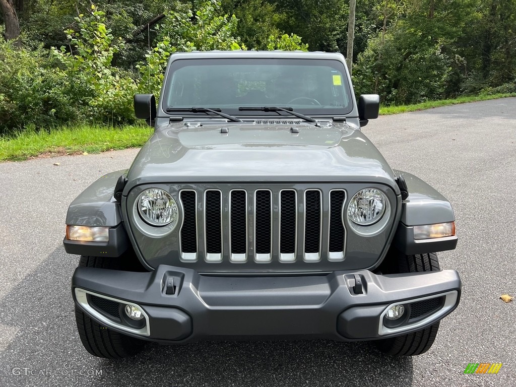 2022 Wrangler Unlimited Sahara 4x4 - Sting-Gray / Black photo #3