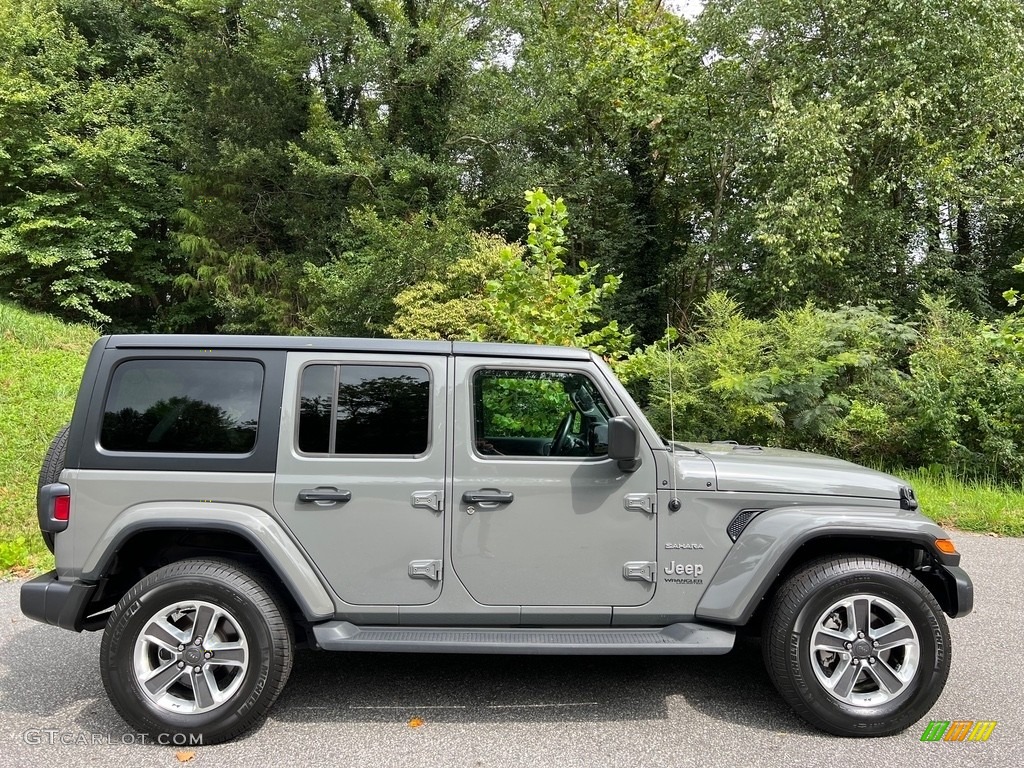 Sting-Gray 2022 Jeep Wrangler Unlimited Sahara 4x4 Exterior Photo #146504374