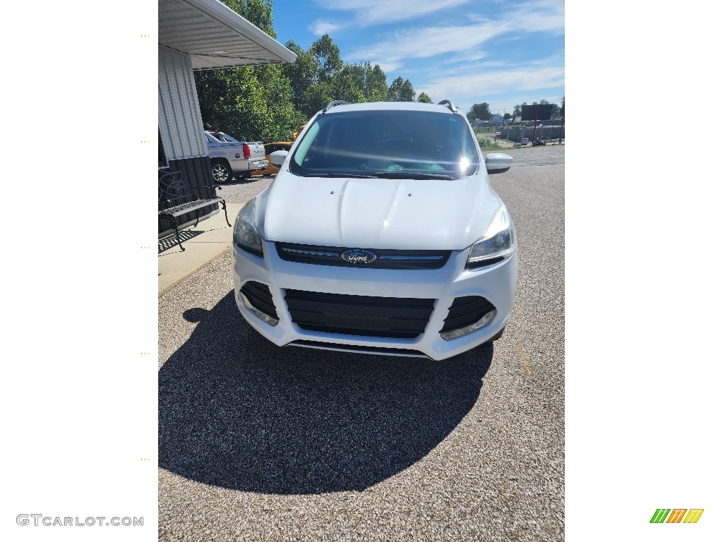 2015 Escape SE 4WD - Oxford White / Charcoal Black photo #3