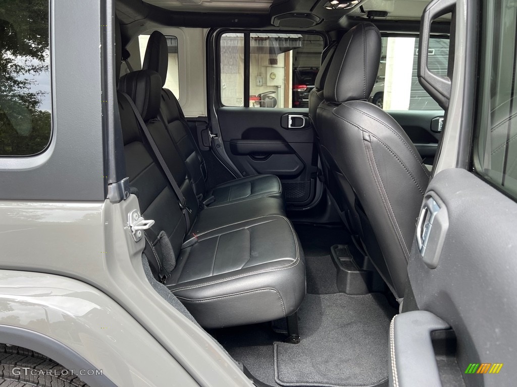 2022 Jeep Wrangler Unlimited Sahara 4x4 Rear Seat Photos