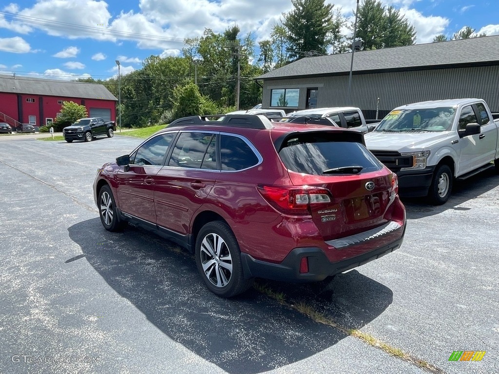 2018 Outback 2.5i Limited - Crimson Red Pearl / Ivory photo #2